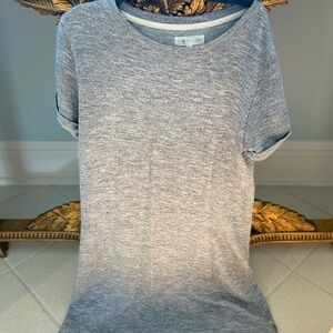LOFT Heather Gray Knit Top